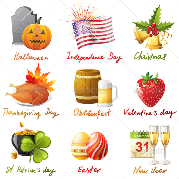 All Holidays by mart_m GraphicRiver
